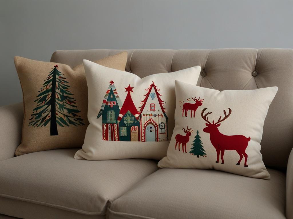 christmas pillows photo